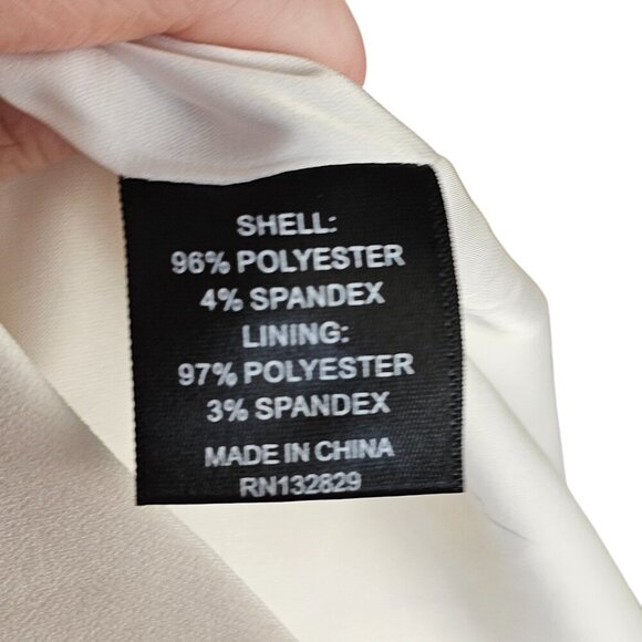 NBD Tobias White One Sleeve Mini Dress Sz S - Picture 10 of 11